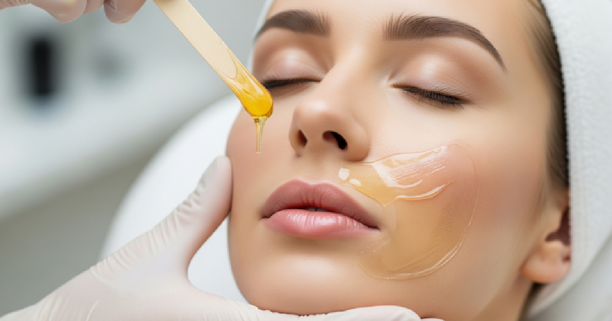 Woman Receiving Waxing Service For Smooth, Hair-Free Skin in Tracy, CA | APF Medical Spa